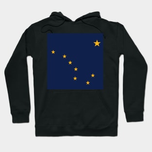 Flag Alaska. USA Hoodie